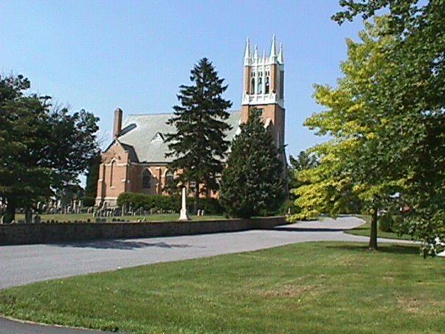 St. Paul's Church and Cemetery in Amityville PA