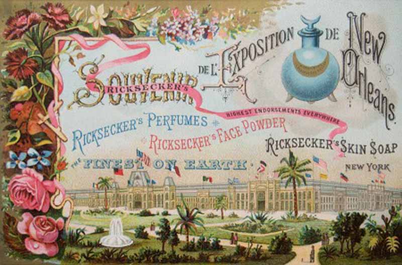 1884 World's Fair De L' Exposition De New Orleans