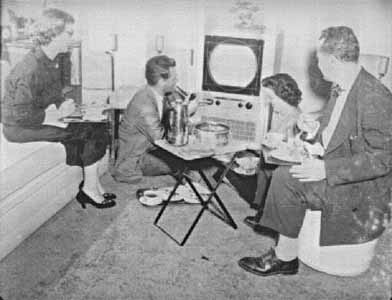 1952 Family TV dinners