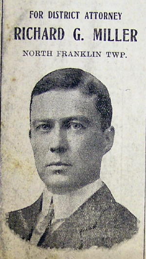 Photo of Richard G. Miller 1911