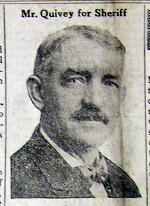 John W. QUIVEY 1915 Chartiers Twp. Running for Sheriff