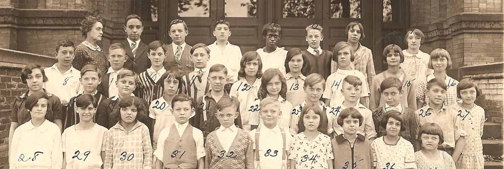 Oct 1929 Charleroi Ninth Street School, Charleroi PA