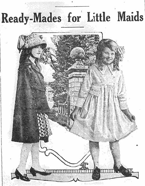 Ready-Made dresses for Little Maids 1919