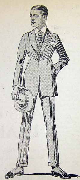 Spiffy Man from advertisement March 25, 1920