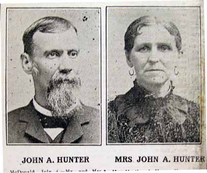 Mr. and Mrs. John A. Hunter