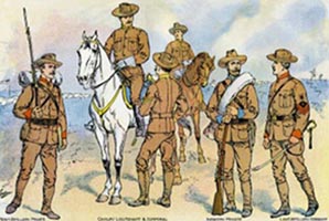 US Soldiers in Spanish American War