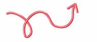 pink up
squiggly line