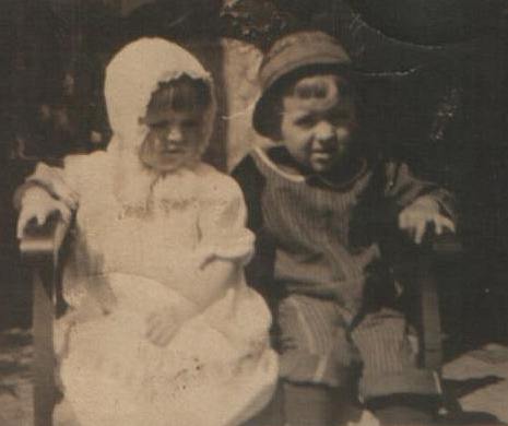 Thelma Gertrude Horner (Taylor) and her oldest brother Bernard Alvin Horner