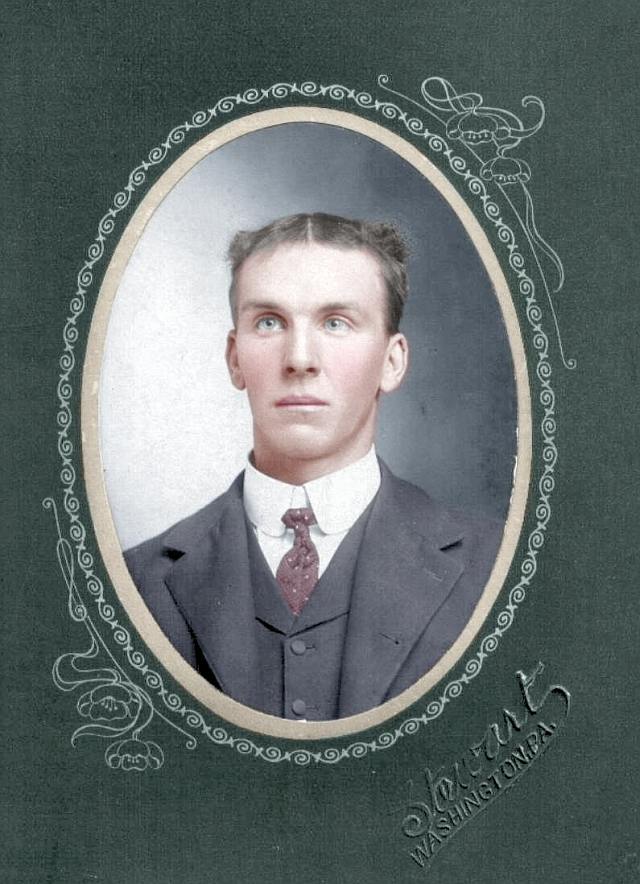 Melvin Edward Horner born September 14, 1881 in Wellsburg, Brooke Co., WV