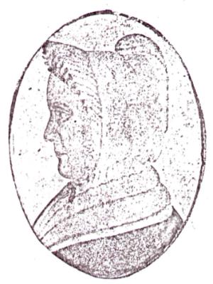 Oval picture of Ruth McKinnon-photocopied picture