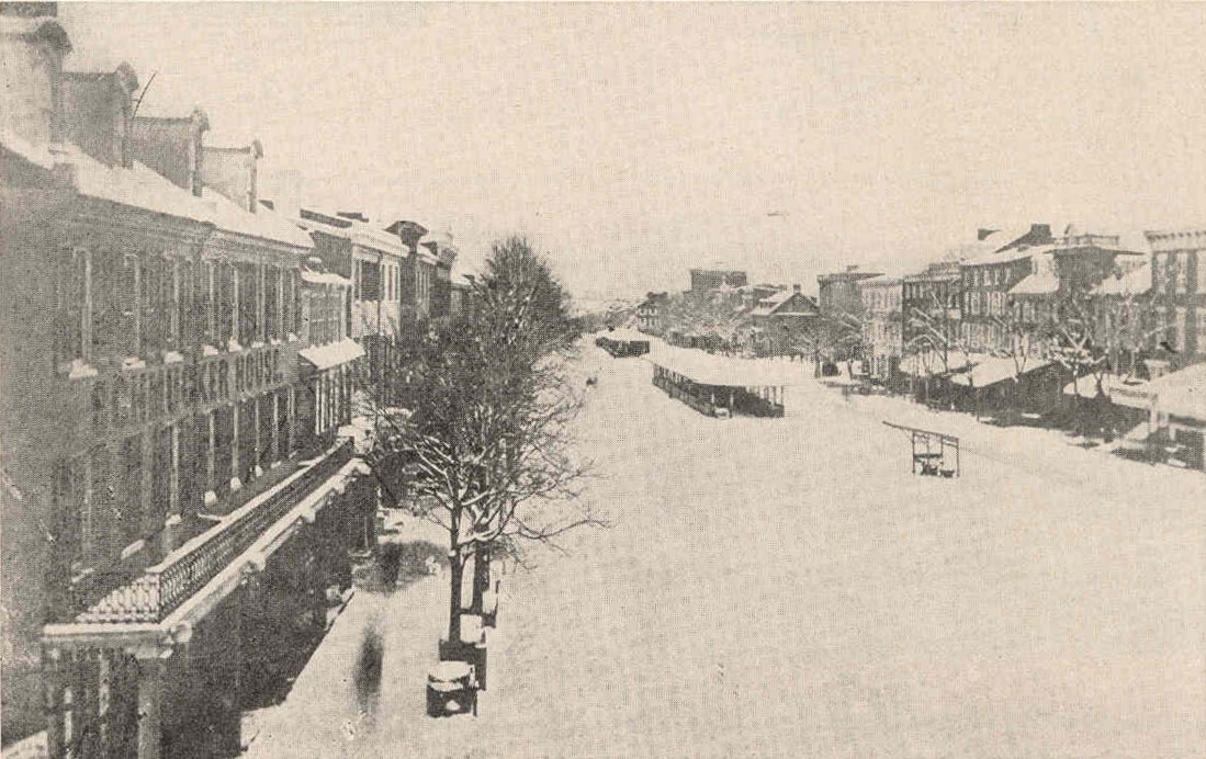 Picture of Penn Square circa 1876