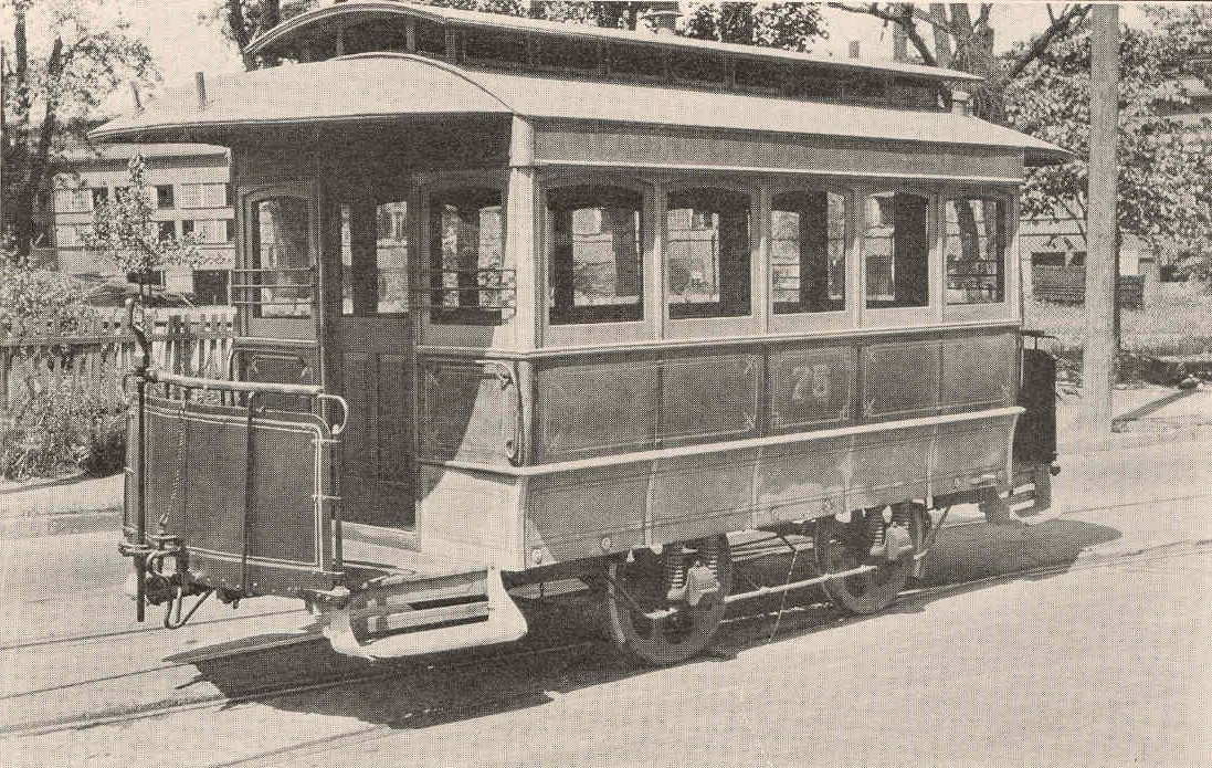 Picture of Reading's First Street Car