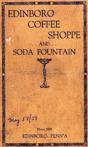 1939 Coffee 
Shop Cover