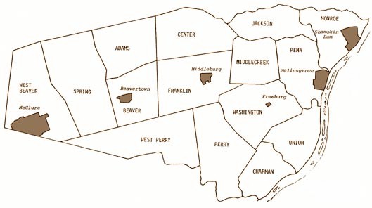 Snyder County Civil Divisions (30K)