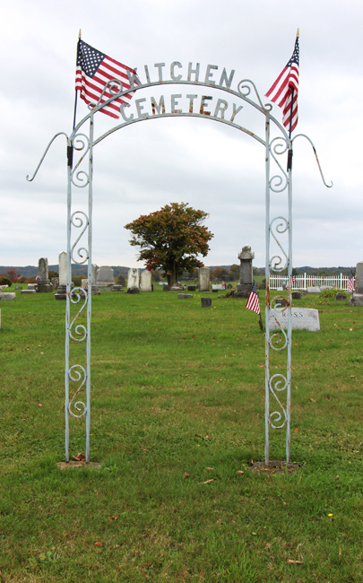 Kitchen Cemetery sign