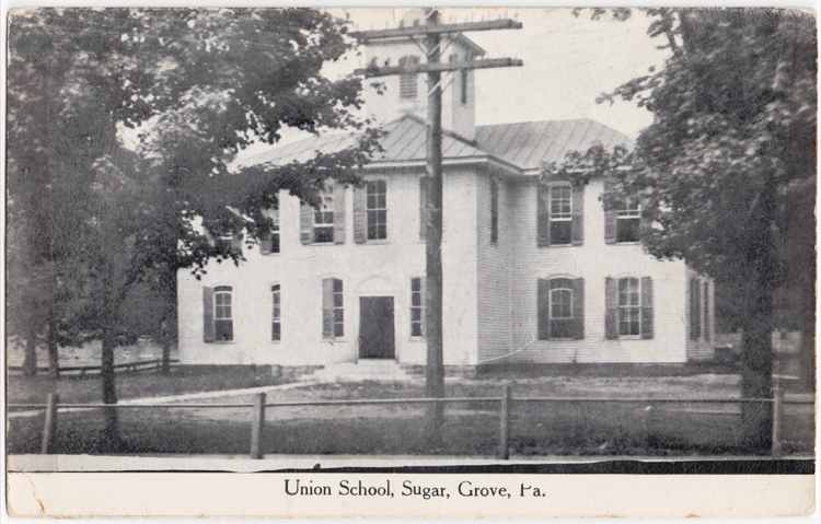 Postcard of Sugar Grove, Pa.