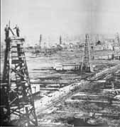 oil derricks 1880s