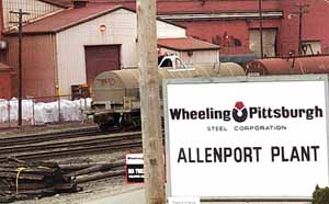 Photo Allenport PA Steel Mill