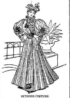 Outdoor Costume 1895