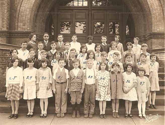 Oct 1929 Charleroi Ninth Street School, Charleroi PA