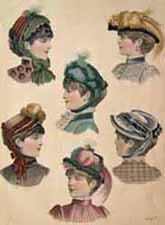 1883 Ladies Hats