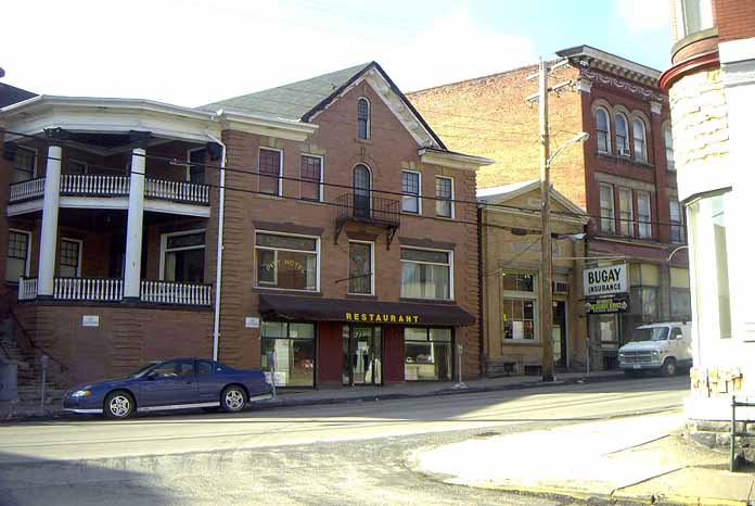 second present-day photo Pitt Hotel, McDonald PA