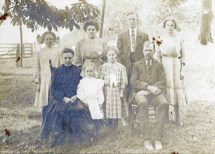 The Webeck family about 1910