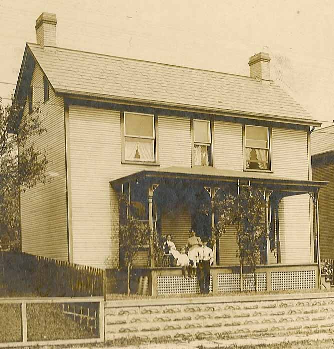 Cropped version, 1915 Home of David Wilson and Etta Newman Wilson