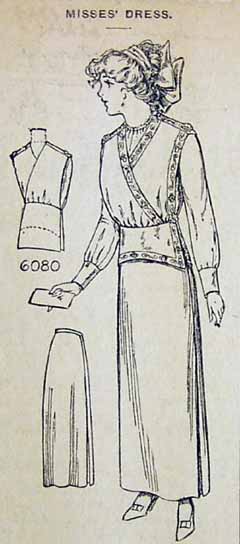 Women's Dress from advertisement June 6, 1913