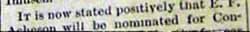 newspaper ripped E. F. Acheson
