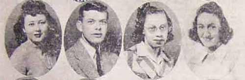 HS Grads Row 3: Vivian Eloise LIENARD, Howard HYSER, 
Marvella RAGLAND, Ruth Ann MADGWICK...