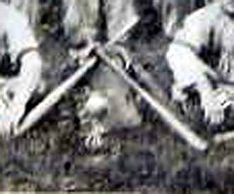 Trophy enlarged 1920s McDonald PA First Presbyterian Church Baseball Team