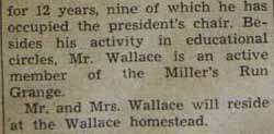 Part 2 Marriage Notice for 
Foster WALLACE to Laura Phillips, 3 Jul 1939