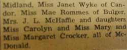 Part 2 marriage notice for 
        Raymond MICHAEL to Lillian Corwin, 26 Oct 1939